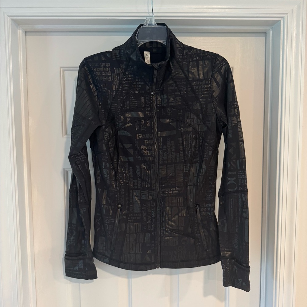 Lululemon Black Define “Spark” Jacket